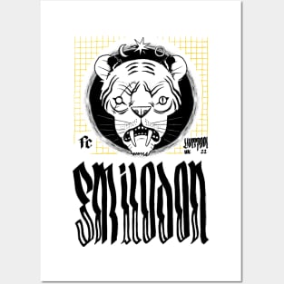 Smilodon / Sabre tooth tiger Posters and Art